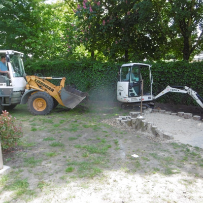 Fleißige Helfer